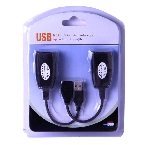 USB Extension Extender USB 2.0 Male To Female 6 RJ45 Network USB Extension Adapter Cable