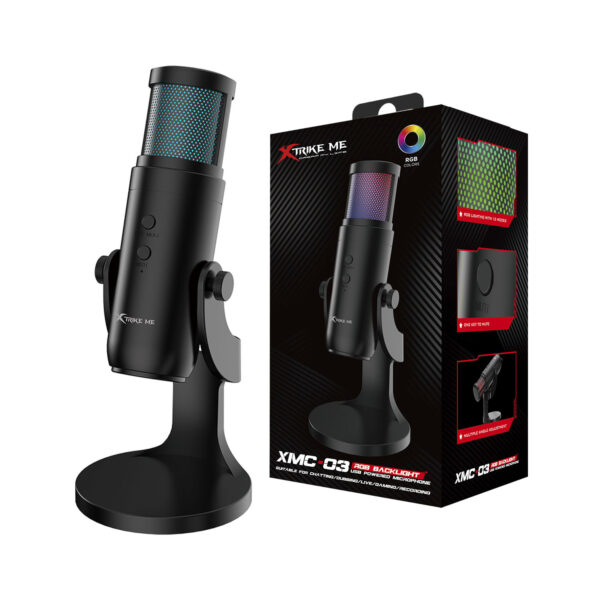 Xtrike-Me XMC03 USB 12 RGB Light Gaming Microphone